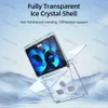 Tablet PC Cases Bags 360 Rotation transparent Tablet Case For iPad Air 4/5 10.9 Case iPad 10th 10.9 7/8/9th 10.2 5/6th 9.7 Pro 11 12.9 Mini 6 Cover YQ240118