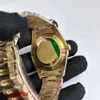 Super U1 ST9 Armbanduhr Datejust President Automatikuhren Herren Saphirglas Gold Edelstahlarmband weißes Zifferblatt Uhren Herrenuhren 40mm