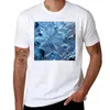 Polo da uomo Splendidi cristalli di ghiaccio con fiocchi di neve Stampa artistica T-shirt Camicetta Magliette divertenti per uomo