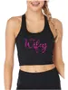 Dames Tanks Wifey Design Sexy Slim Fit Crop Top Vrouw Humoristisch Plezier Flirten Stijl Tank Tops Ondeugende Sporttraining Hemdje