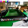 10x5m (33x16.5ft) avec ventilateur en gros vente chaude humain gonflable Snooker Football/Soccer Table piscine Portable Snookball drôle intérieur jeux de Sport en plein air