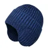 Cycling Caps Fashion Ear Protection Knitted Hat Portable Full Cover Winter Warm For Outdoor Skiing Skating