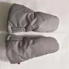 Stroller Parts Mittens For Handlebars Extra Thick Fleece Warm Gloves Handlebar Muffs Windproof Waterproof Winter Accessories