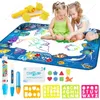 Coolplay Magic Water Rysowanie mata kolorowanki doodle z dzieckiem zabawa Montessori zabawki Malowanie edukacyjne dla dzieci 240117
