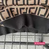 Camiseta de diseñador para mujer Primavera y otoño Nuevo suéter de lana Cuello redondo para mujer Letra doble F Jacquard F Mismo punto Camiseta inferior de manga larga 89108 BT5F