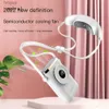 Electric Fans Portable Silent Hanging Neck Strap Fan Mini Cooling Fans Bladeless USB Rechargeable Sports Cooling Fan Outdoor Travel 3 Speed YQ240118