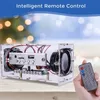 Högtalare DIY Bluetooth -högtalarpaket med LED -blinkande lätt lödningsprojekt USB Mini Home Stereo Sound Amplifier DIY Kits