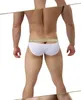 Sous-vêtements sexy hommes culottes pénis grand U surélevé poche porter respirant corde extensible taille basse bikini