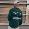 Sweatshirts 2023 Herenhoodies Amerikaanse versie nocta Golf co branded ademend sneldrogend vrijetijdssport T-shirt met lange mouwen rond Nieuw high-end 50ess T240118