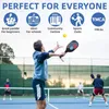 مجموعة Pickleball Paddle مجموعة Bickleball Grackts مجموعة 2 مضارب 24 كرات المخلل مع حقيبة حمل للبالغين في الهواء الطلق الرياضية 240117