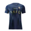 Al Nassr FC Terceiro 23/24 Camisas de futebol Kids Kit 2023 2024 Al-Hilal SFC Saudi Football Shirts Set Home Away Al Ittihad Club Cristiano Ronaldo NEYMAR JR Benzema Mane CR7