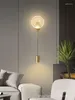 Wall Lamps Reading Lamp Mounted Led Hexagonal Bedroom Decor Gooseneck Light Bed