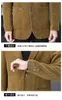 عالي الجودة السترة الرجال النسخة الكورية من اتجاه الموضة البسيطة النخبة التجارية غير الرسمية تجمع رجل نبيل سترة سترة 240117