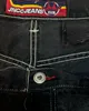 Y2k Baggy Jeans Hip Hop Muster Druck Übergroße Breite Bein Vintage Denim Hosen Männer Frauen Gothic Hosen Streetwear 240117