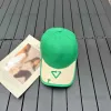 Классическая дизайнерская бейсболка Модные пляжные шляпы с принтом букв для мужчин Яркие красочные бейсболки Универсальные женские дышащие шапки для отдыха 6 цветов -3