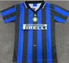 Sneijder Zanetti Classic Inter Retro Soccer Jerseys Djorkaeff Milito Baggio Pizarro Djorkaeff Adriano Milan Football Shirt 01 02 03 04 07 08 09 10 11 2001 2002 2002 2003