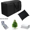 Storage Bags Garden Furniture Cushion Bag Oxford Fabric Christmas Tree For Blankets Cushions Tents
