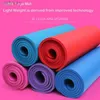 Yogamattor Extra tjock yogamatmatta träningsmadrass för nybörjare Hållbara NBR Pilatesyogmatta för gymmet Yoga Studiohome Yoga Fitness 10mml240118