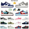 Top Fashion Skate Low Sk8 Sta Hommes Femmes Designer Casual Chaussures Bapestar Noir Blanc Shark Camo Rose Plate-forme Bapestasity Sports Baskets Baskets