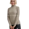 Swetery kobiet 2023 NOWOŚĆ KOBIET NOWOŚĆ NAJNOTOŚĆ COLOR WSZYSTKIEGO TOP prosty, Slim Casual Sweater