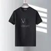 T-shirt de designer pour hommes Polo T-shirt Vêtements d'été Couture de manches de luxe 100% coton Marque classique Broderie Mode décontractée Lettres minces Imprimer personnalisé mince