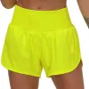 Lu-18 Short de sport à séchage rapide pour femmes, faux deux pièces résistant à la lumière, doublé, Leggings de Yoga, course à pied, Golf, motard, 83