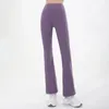 Kobiety Pants Yoga Sports and Leisure Bell-Bottoms Highwaist Promocja Lycra Fabric ma oryginalne logo