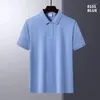 Polos masculinos de alta qualidade camisas polo de secagem rápida verão casual manga curta meninas camisetas camisa respirável com nome e logotipo 8101