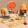 3D pâte à modeler moule pâte à modeler fabricant de nouilles bricolage en plastique jouer pâte outils ensembles jouets couleur crème glacée pour enfants cadeau d'anniversaire 240117