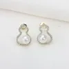 Stud Earrings Pearl Freshwater High Heels 925 Silver Ear Hooks CAB57