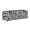 Sacos cosméticos Moda Zebra Padrão Animal Lápis Caso Lápis Caneta Caixa Para Meninas Meninos Grande Capacidade Saco Estudantes Presentes Escolares Papelaria