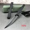 7096 Lekka modelka kieszonkowa EDC 8CR13MOV Blade żółte/czarne/niebieskie nylonowe uchwyty