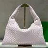 Grand sac à bandoulière Venetaabottegas Hop de qualité supérieure Sacs Hobo Femmes Sac à main en cuir de veau Crochet Sac sous les bras Grande capacité Sacs de messager de Noël