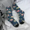 Herrensocken, bunte Elefanten, Harajuku, hochwertige Strümpfe, ganzjährig, Zubehör für Unisex-Geschenke