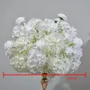 Dekorativa blommor Vita konstgjorda orkidéer Flower Ball Wedding Table Centerpiece Decor Floral Scene Layout Window Road Leads Props