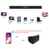 Luidsprekers 20W Soundbar Draagbare kolom Draadloze Bluetooth-compatibele luidspreker Krachtige 3D-muziek Soundbar Home Theater Aux 3,5 mm Voor TV PC