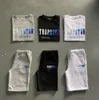 Camisetas para hombres Trapstar T Shirt Set Carta Bordado Chándal Manga corta Pantalones cortos de felpa Movimiento 1123ess