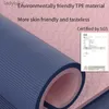 Yogamattor Yoga Mattouble-Sided Non Slip Eco Friendly Fitness Mat Mat With Strap TPE Yogamats for Women Menfor YogapilatesexerCisel240118