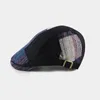 Berretti Berretto con visiera con giunzione a molla Cappello Berretto con visiera femminile in avanti Berretto maschile Gatsby Cappelli per pittori Sboy Caps For Men