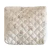 Kosmetiktaschen Baumwolltasche Puffy Quilted Makeup Organizer Aufbewahrung mit Reißverschlussetui für Frauen und Mädchen