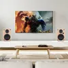 Haut-parleurs 80W 2.0 Hifi haut-parleur Soundbar Bibshelf Bluetooth en haut-parleur Home Theatre en bois en bois pour télévision pc