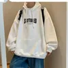 Autumn Winter Men's Hoodies Loose Fashion Hooded Sweatshirts HARAJUKU Y2K Parkläder Male Pullovers Sweatshirt Baggy 240117