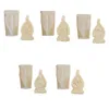 Baking Moulds Islamic Family Gypsum Ornaments Mold Candle Silicone Christianity Scented Resin Molds Home