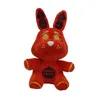 18 cm fnaf plysch Toy Cartoon Freddy Animals Plushie Foxy Bonnie Bear Rabbit fylld Plushie roliga plyschleksaker Trevlig födelsedagspresent till barn