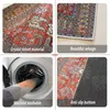Vintage persan rouge tapis salon haut de gamme luxe américain sans poils Table à thé tapis chambre lit fin antidérapant grande surface tapis 240117