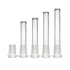 Verre narguilé Bongs tige basse tuyau diffuseur 18mm à 14mm connecteur adaptateur tuyaux pour 14mm mâle tuyau d'eau souffle diapositives BJ