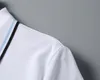 Дизайнерские поло летние мужские футболки-поло Рубашка модная повседневная мужская куртка высокого класса Весенние футболки с короткими рукавами Толстовка пуловер мужская спортивная одежда Азиатский размер M-3XL