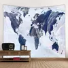 Tapestries World map print tapestry bohemian colorful mandala wall hanging beach towel blanket yoga sleeping mat home decorationvaiduryd