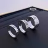 Band Rings Designer Rings for men women High Quality Icon series Stainless Steel silver wedding rings promise rings for men size 5 6 7 8 9 10 11