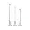 Narghilè Vetro Downstem Diffusore da 14mm a 18mm Maschio Femmina Vetro Down Stem per bicchiere di vetro Bong Tubi dell'acqua BJ